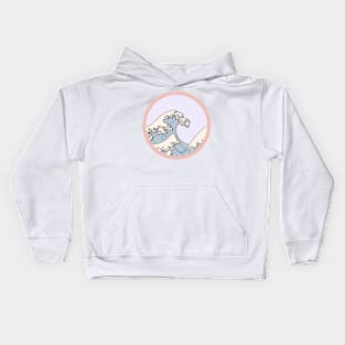 Pastel Wave Kids Hoodie